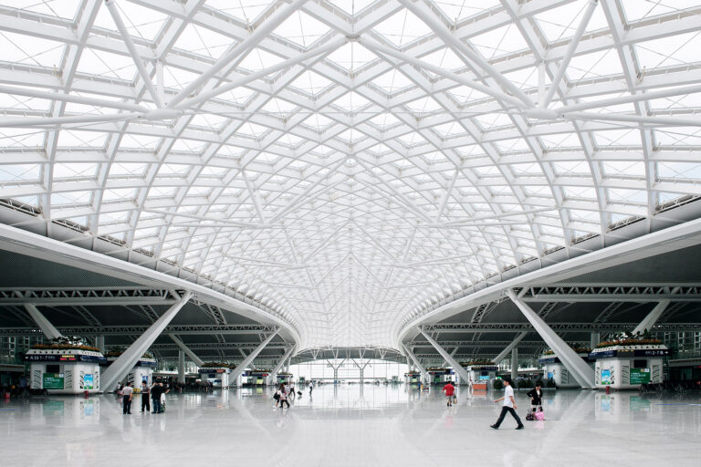 Südbahnhof in Guangzhou, China