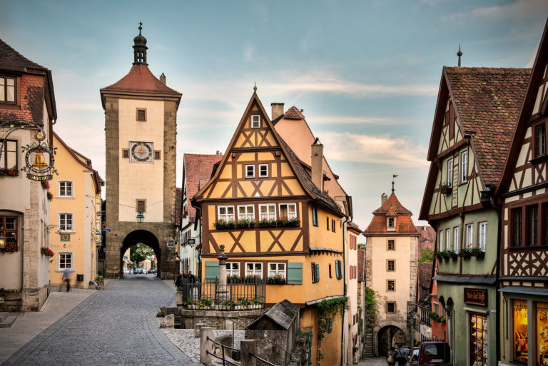 Bildstrecke für den stern – Altstadt von Rothenburg ob der Tauber