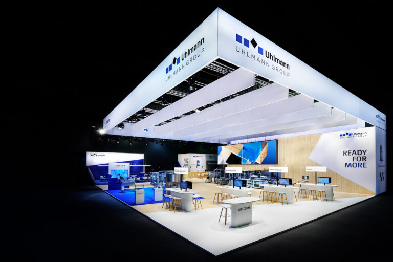 Messestand Uhlmann Pac-Systeme