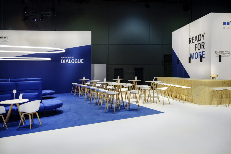 Messestand Uhlmann Pac-Systeme