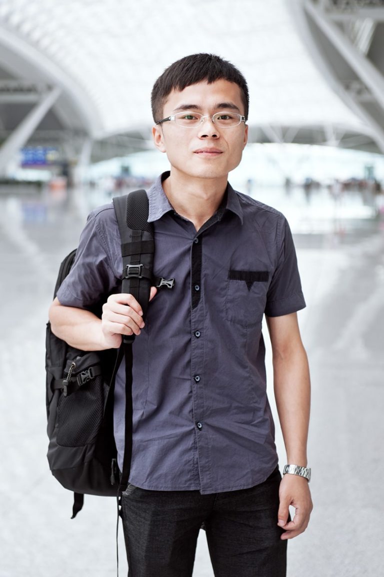 Corporate Fotografie | Reportage | Tunnelbau | Porträt eines Interview-Partners im Südbahnhof | Guangzhou, China
